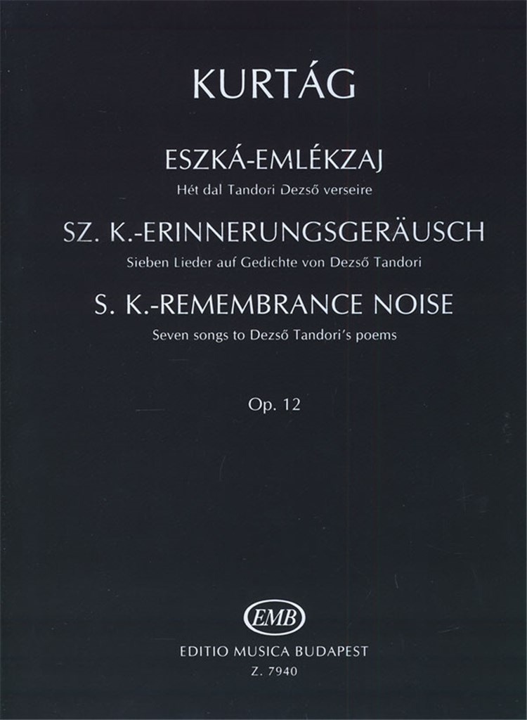 S. K. Erinnerungsgeräusch op. 12